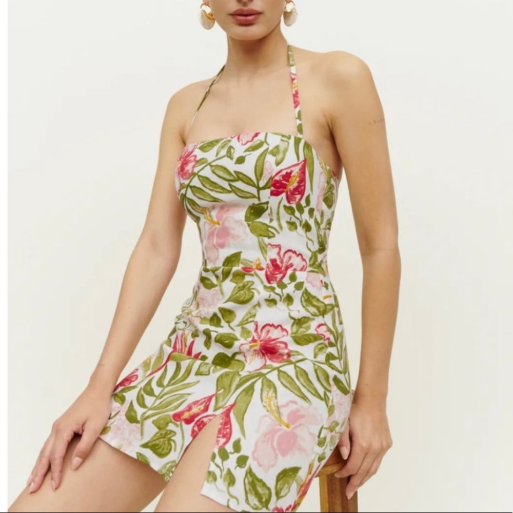reformation dress - linda dress in Kauai